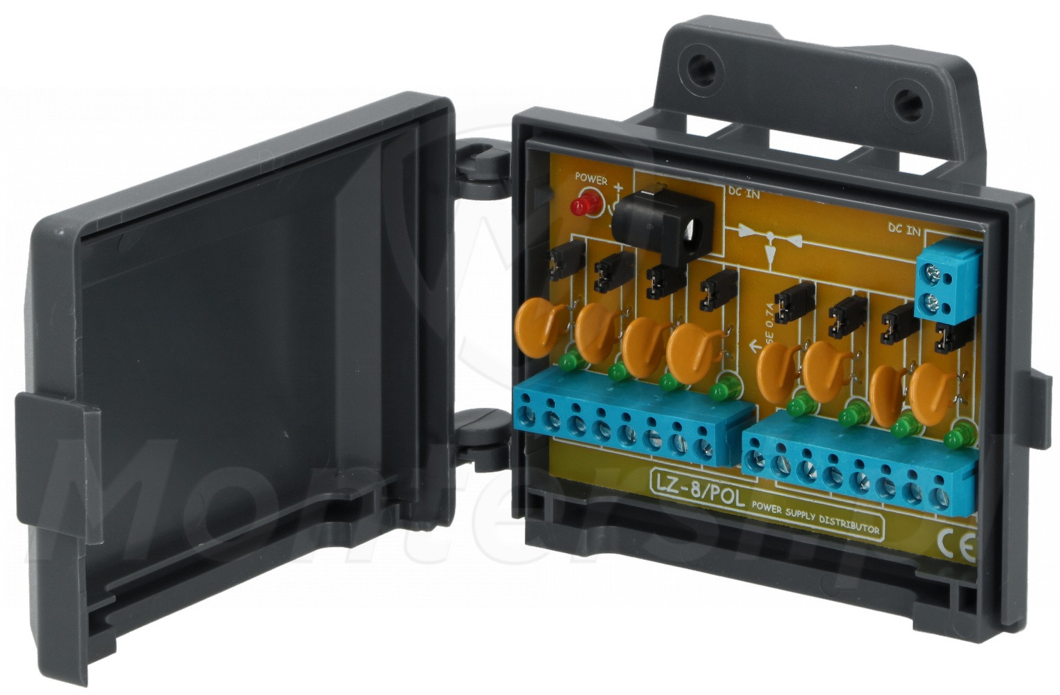 LZ-8/POL - Listwa zasilania, 8x PTC