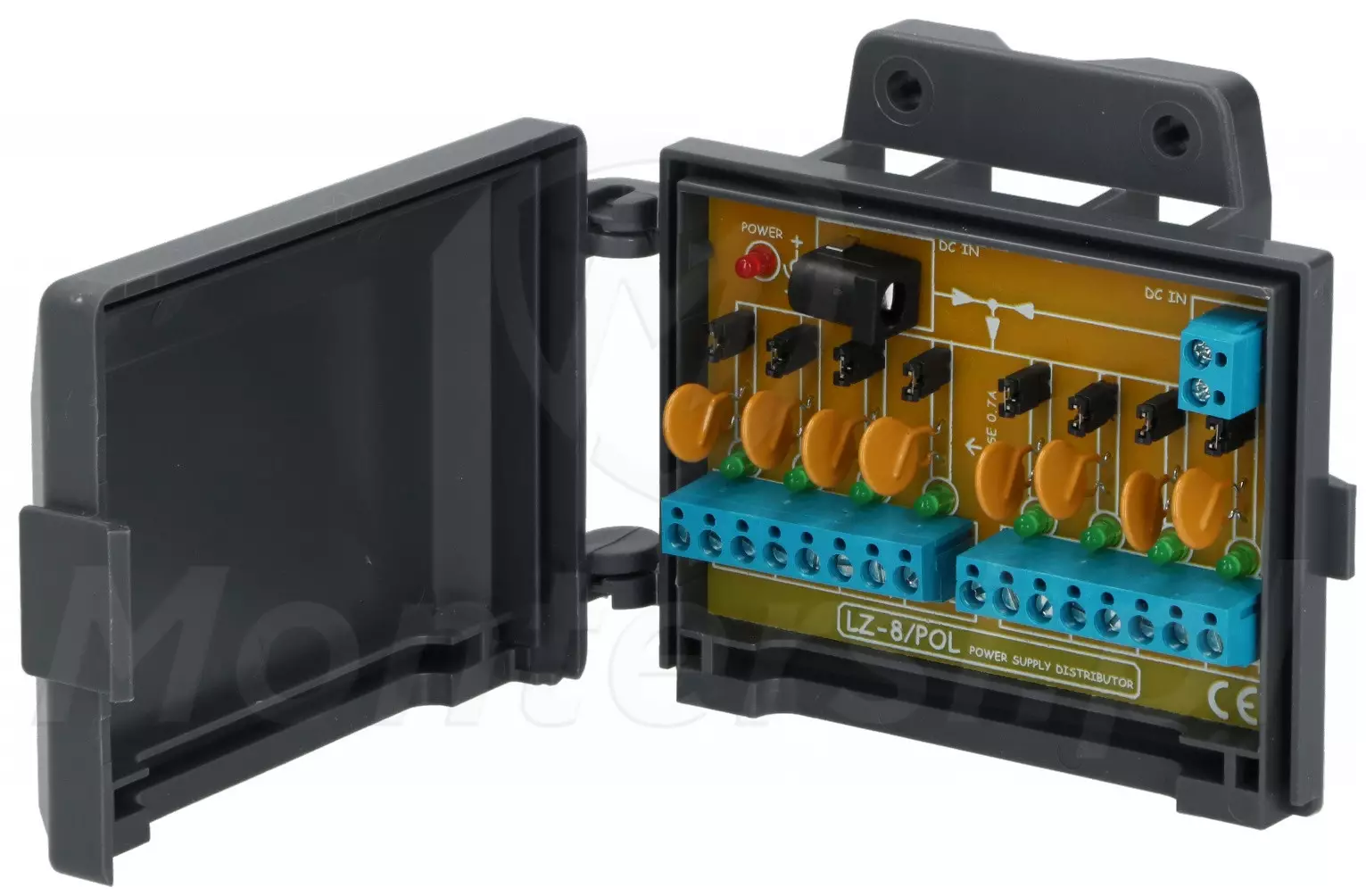 LZ-8/POL - Listwa zasilania, 8x PTC