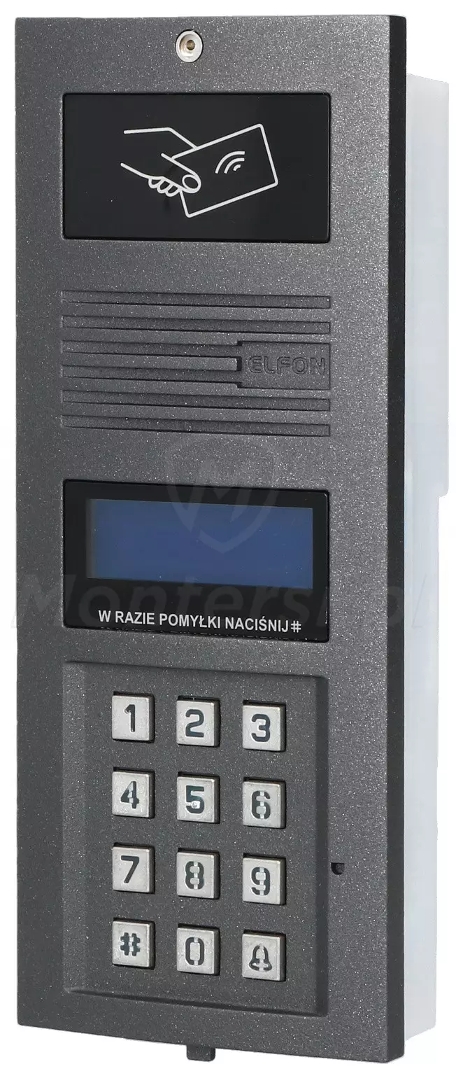 OP-255R-G - Cyfrowy panel bramowy z czytnikiem zbliżeniowym OP-255R-G - Cyfrowy panel bramowy z czytnikiem zbliżeniowym
