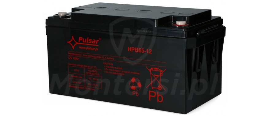Akumulator bezobsługowy HPB65-12