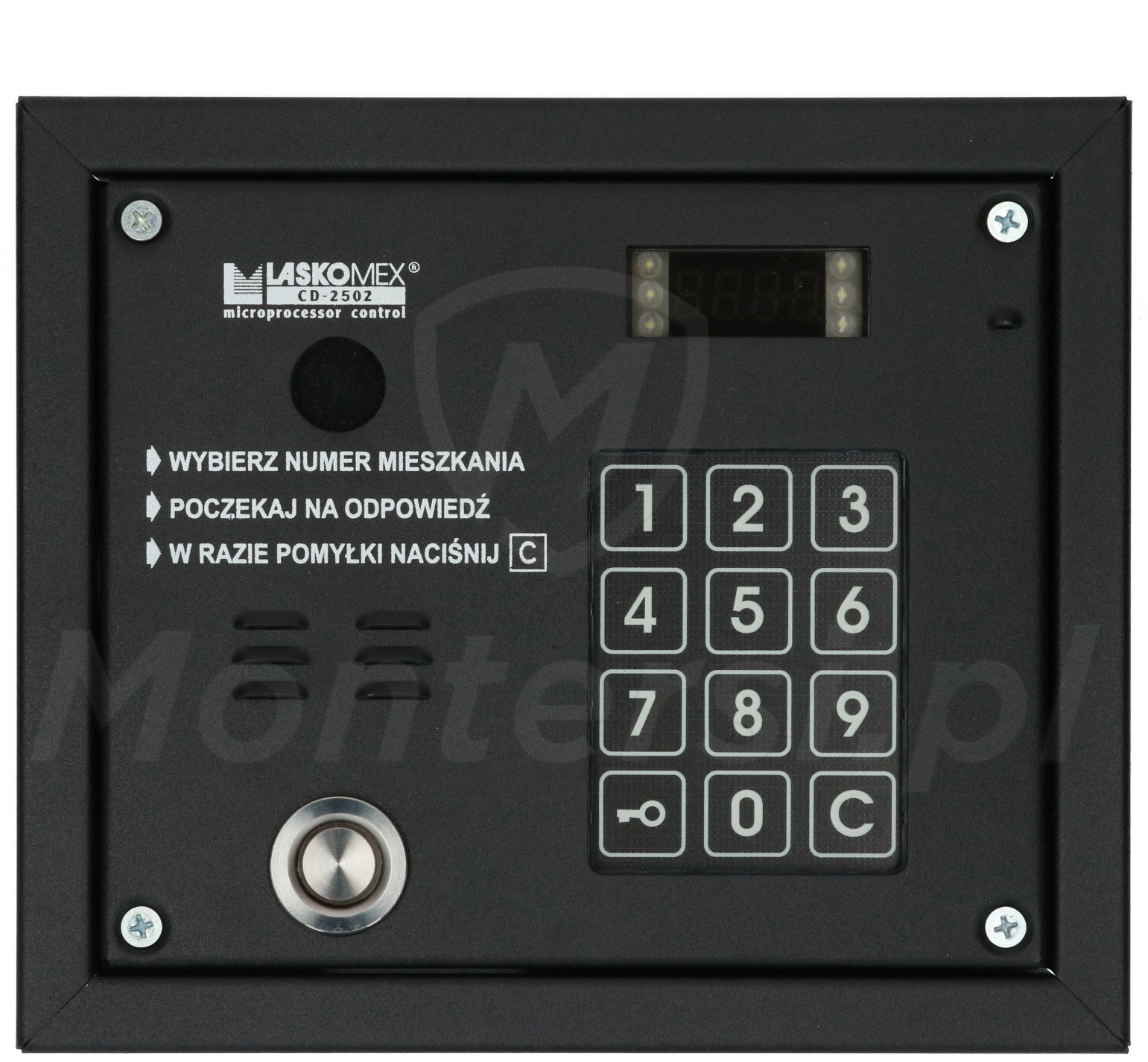 CP-2503TP - Cyfrowy panel bramowy z cztnikiem DALLAS