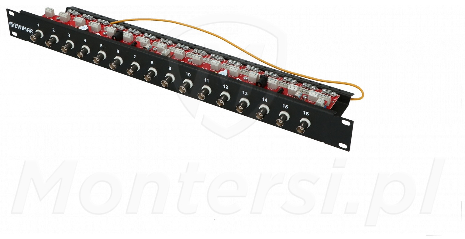 LHD-16R-EXT-FPS - Zabezpieczenie przepięciowe do kabla koncentrycznego i UTP