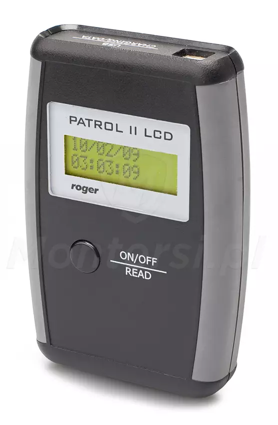 Patrol II LCD - Rejestrator pracy wartowników Unique 125kHz