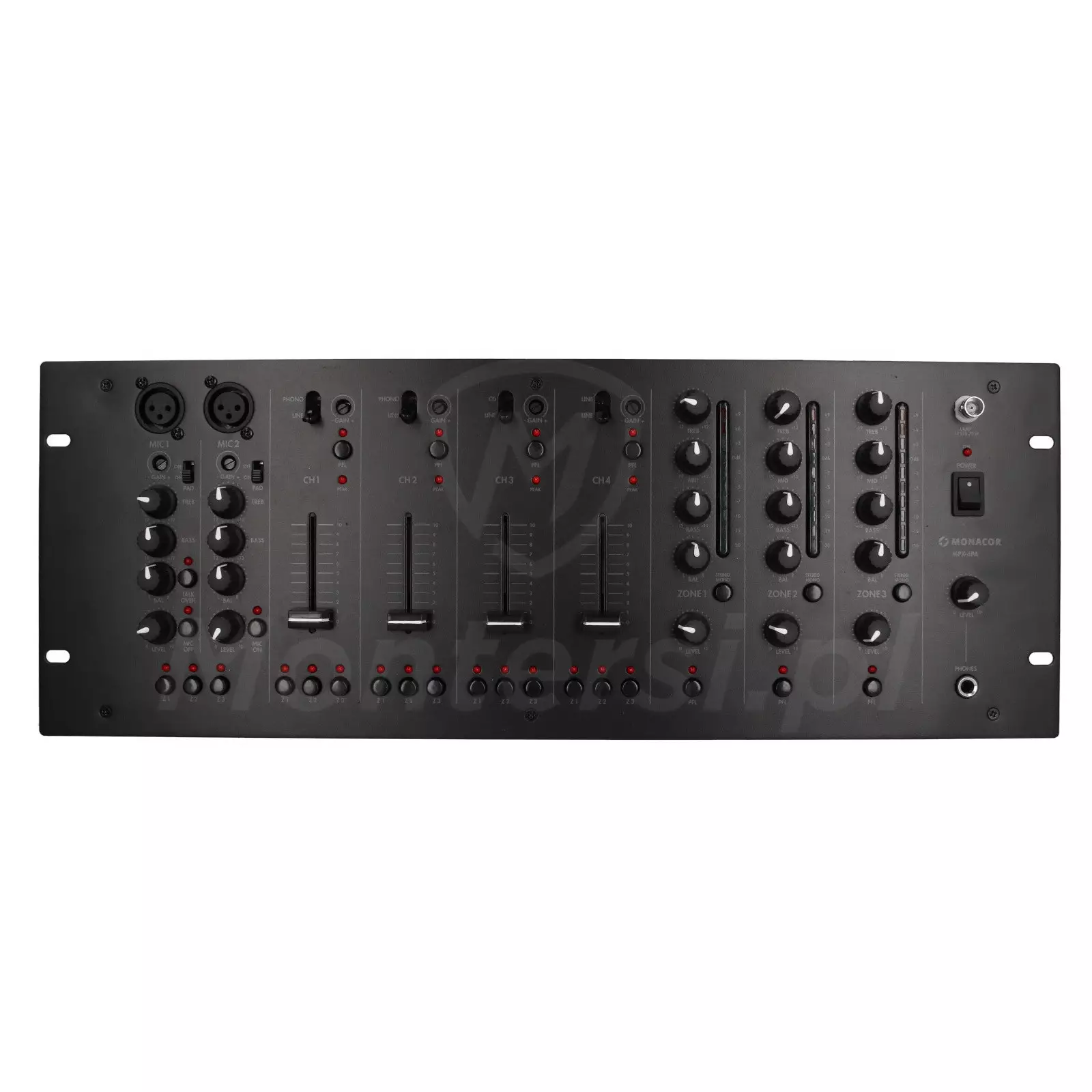 MPX-4PA - 6 kanałowy mikser audio