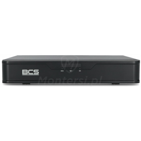 Front rejestratora IP BCS-P-NVR0401-4KE-4P-III