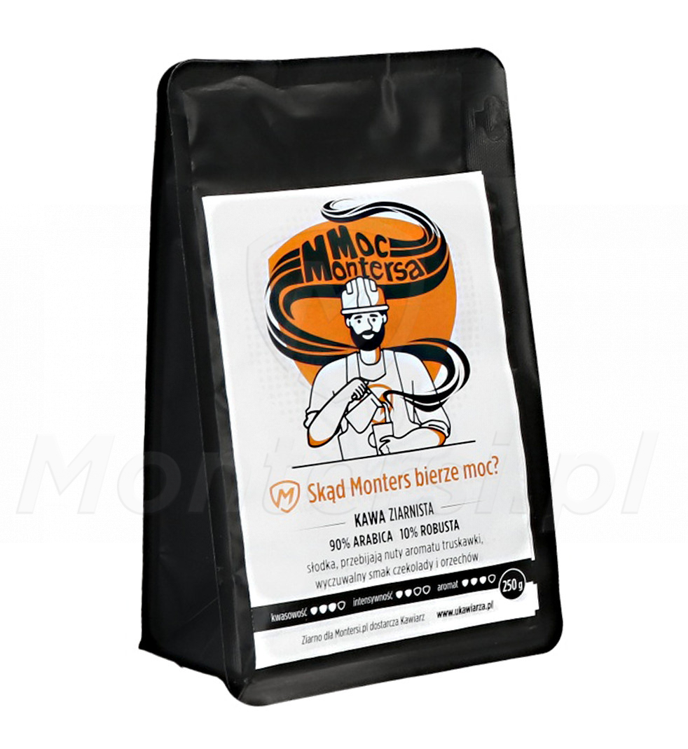 Kawa Moc Montersa - ziarnista 250g Kawa Moc Montersa - ziarnista 250g
