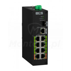 Switch PoE BCS-L-SP08E01G-1SFP