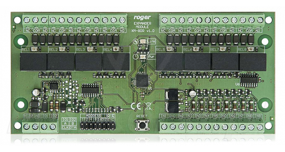 XM-8DR-BRD - Ekspander wejść/wyjść