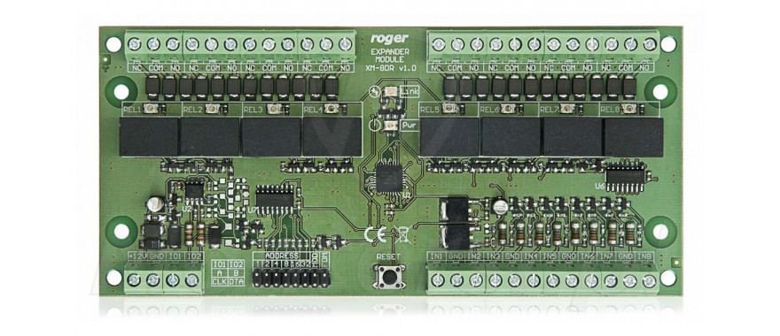 Ekspander wejść/wyjść XM-8DR-BRD