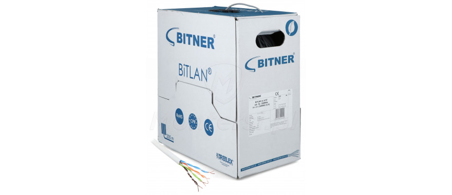 BitLAN U/UTP - Przewód UTP kat. 5e, 4x2x24 AWG