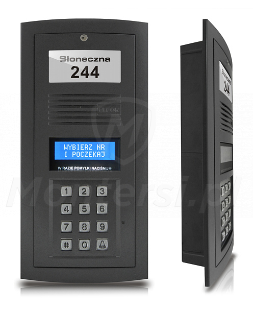 OP-SL255-G - Cyfrowy panel bramowy OP-SL255-G - Cyfrowy panel bramowy