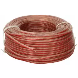 Miedziany przewód głośnikowy 2 x 0.5 mm2