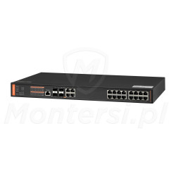 16-portowy switch PoE BCS-SP16G04G-4SFP-M