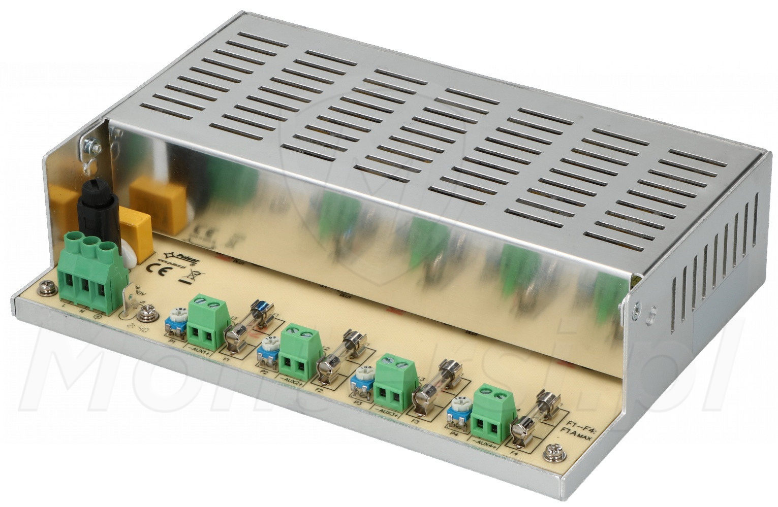 PSDCSEP-12V4X1A - Zasilacz z separowanymi wyjściami, 4x1A