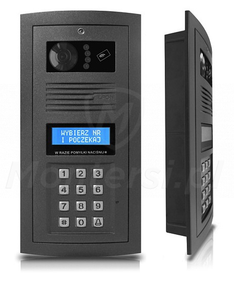 OP-SL255RC-G HR v4 - Cyfrowy panel bramowy z czytnikiem zbliżeniowym, kamerą