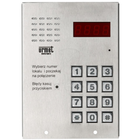 Cyfrowy panel bramowy 1062/PR100