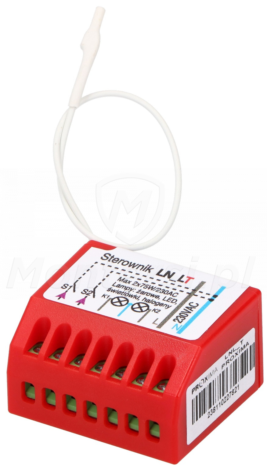 LN-LT - 2 kanałowy odbiornik radiowy FAAC SLH 868