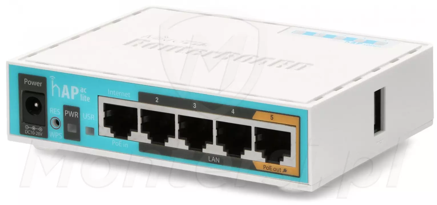 hAP AC Lite - MikroTik RouterBoard, Access Point z funkcją Dual Band