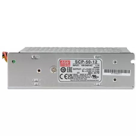 Bok zasilacza SCP-50-12