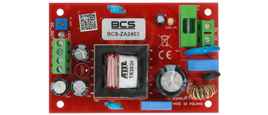 Zasilacz impulsowy BCS-ZA2403
