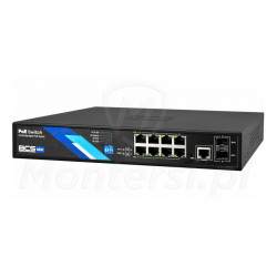 Switch PoE BCS-B-SP08G-2SFP-M