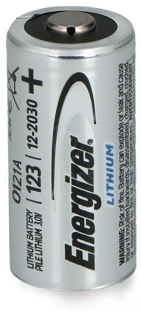 CR123A - Bateria litowa 3 V