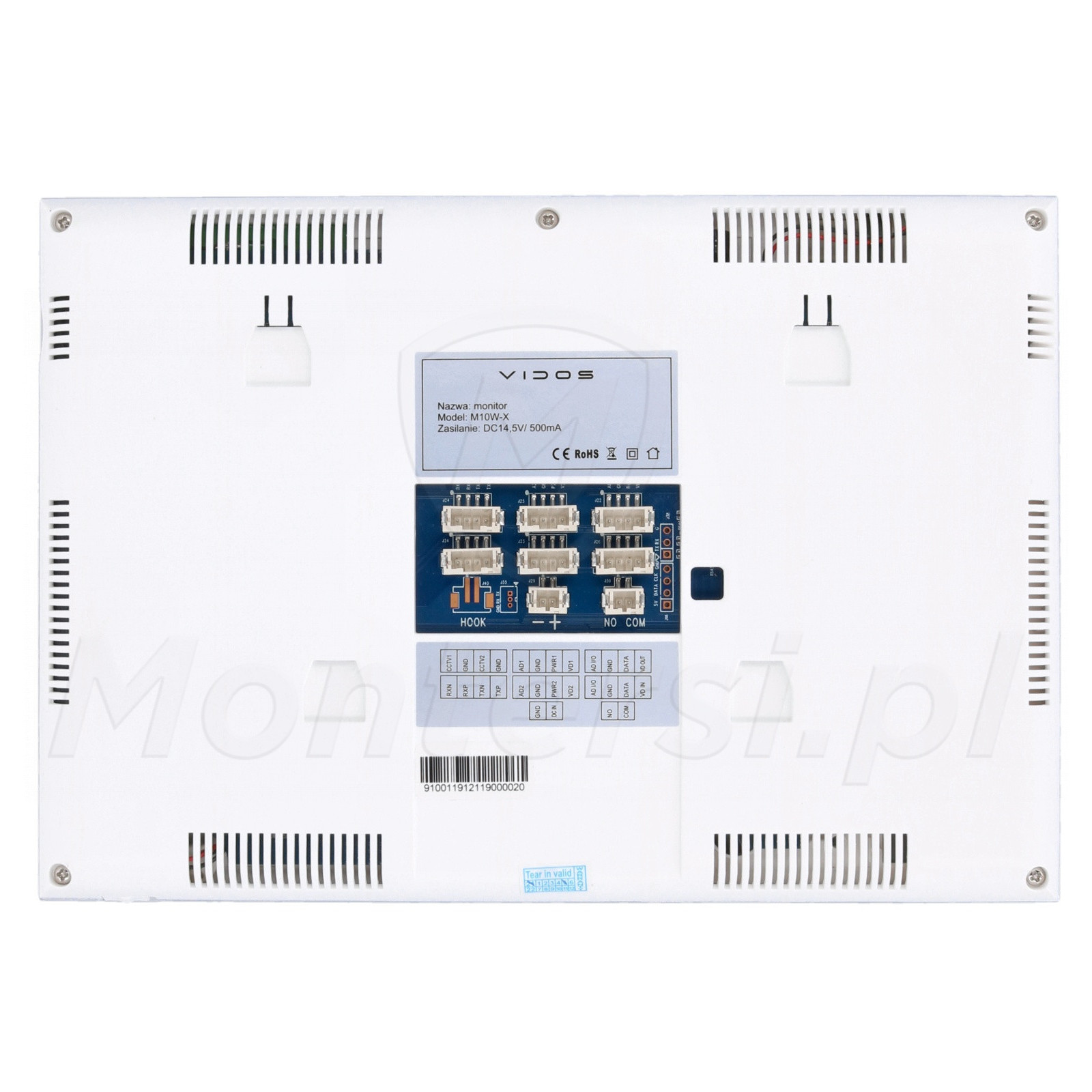 M10WX Głośnomówiący monitor Montersi.pl