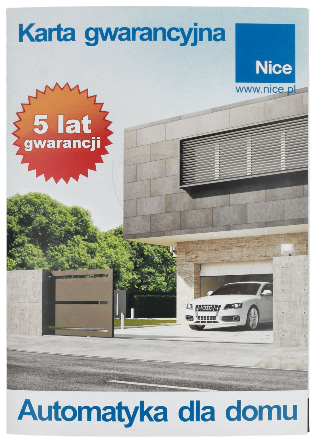 5-letnia karta gwarancyjna
