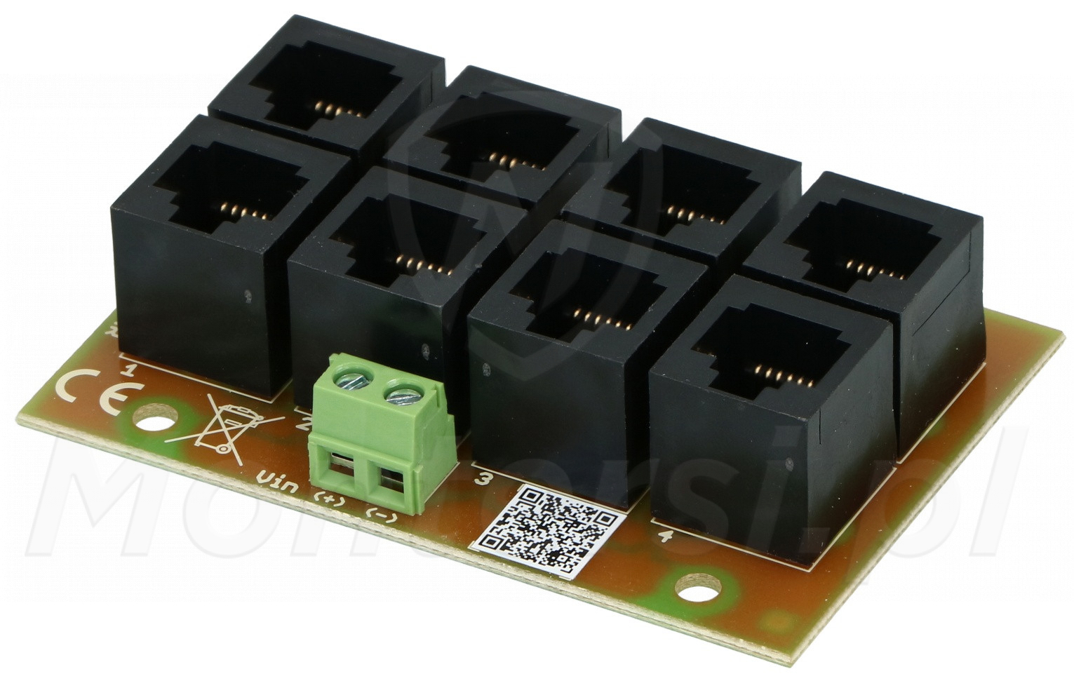 AEPI 4-10-OF - Moduł dystrybucji zasilania IP/LAN AEPI 4-10-OF - Moduł dystrybucji zasilania IP/LAN