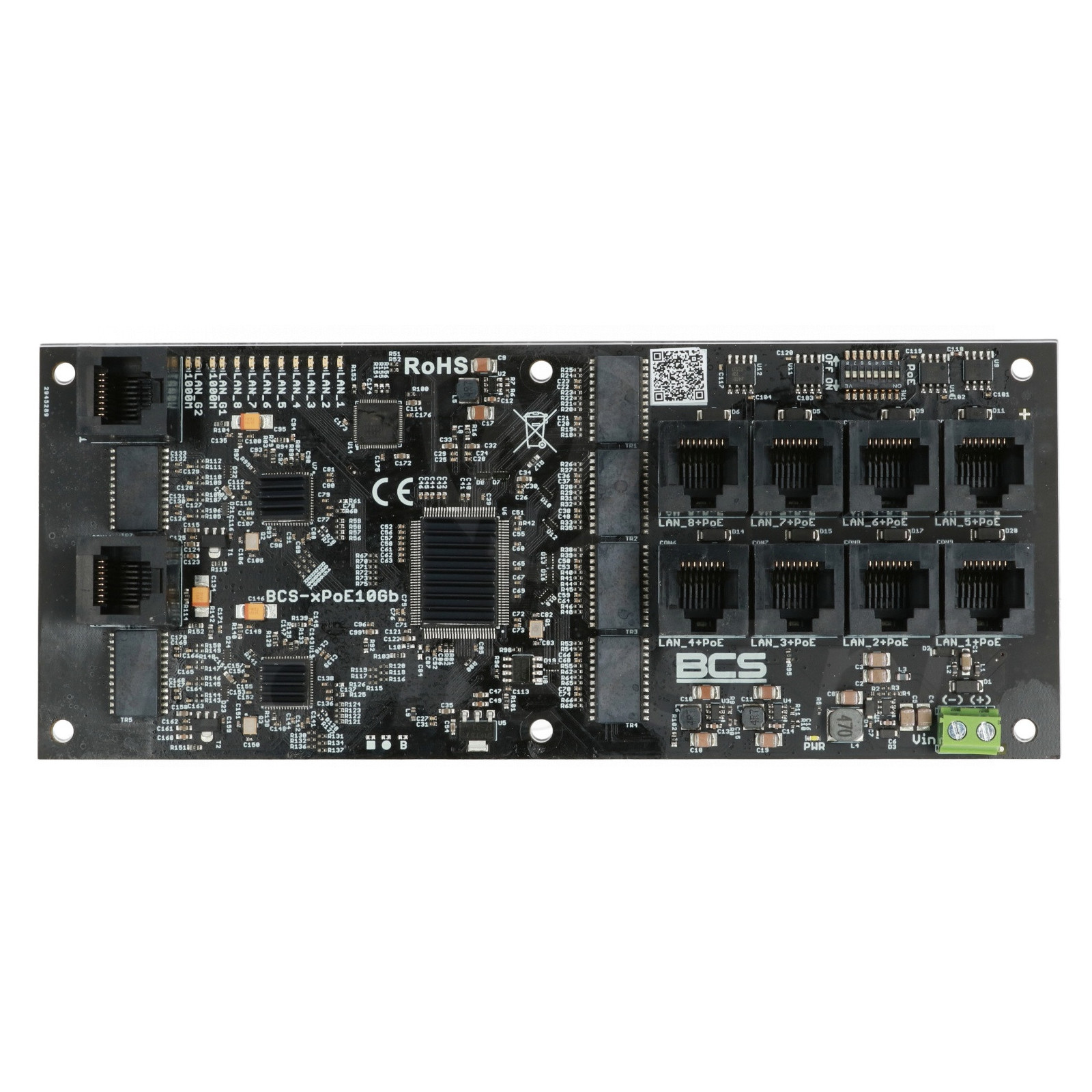 Switch PoE BCS-xPoE10Gb