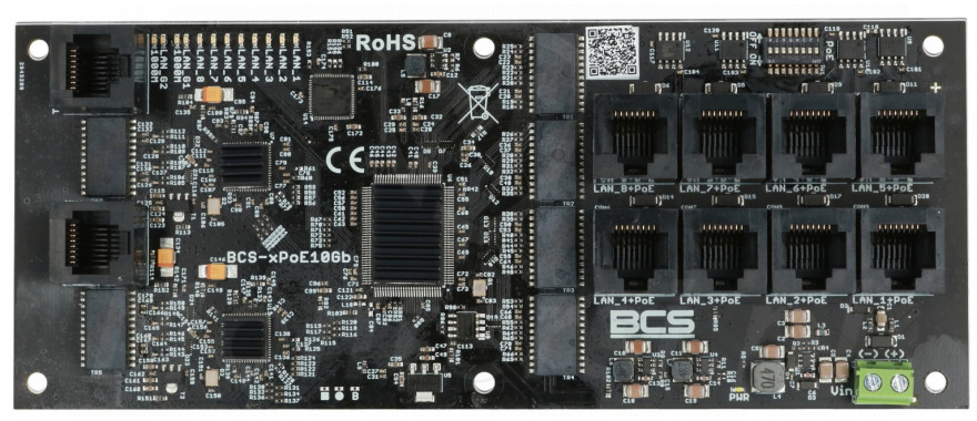 Switch PoE BCS-xPoE10Gb