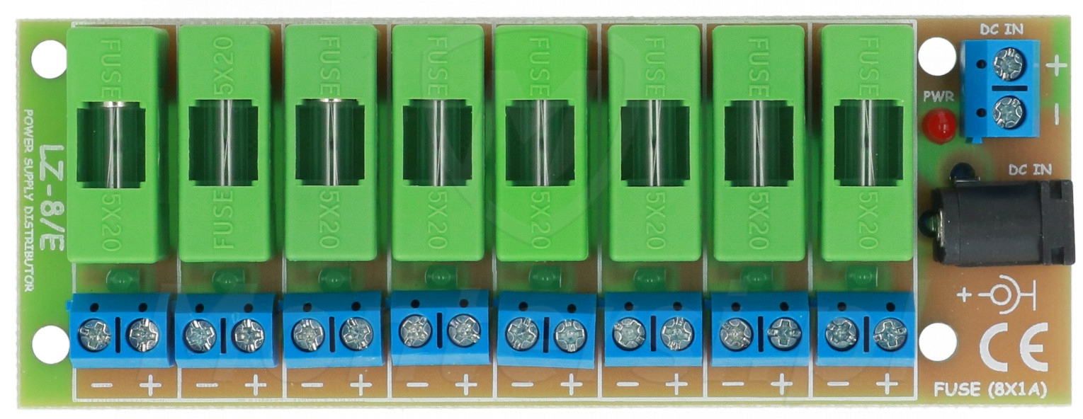LZ-8/E - Listwa zasilania 8x FTA