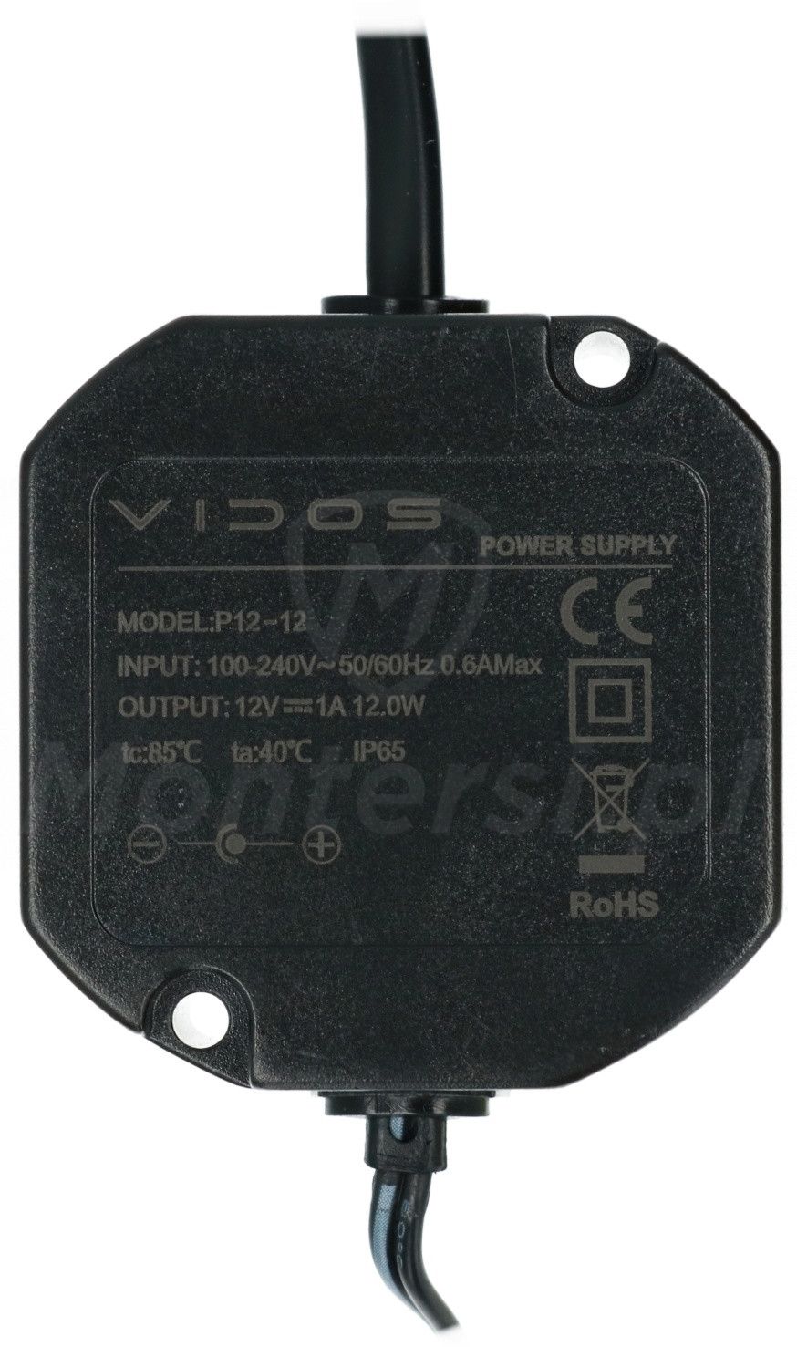 P12/12 - Dopuszkowy zasilacz 12 V, 1A P12/12 - Dopuszkowy zasilacz 12 V, 1A