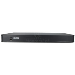 Front rejestratora IP BCS-P-NVR1604-A-4K-III