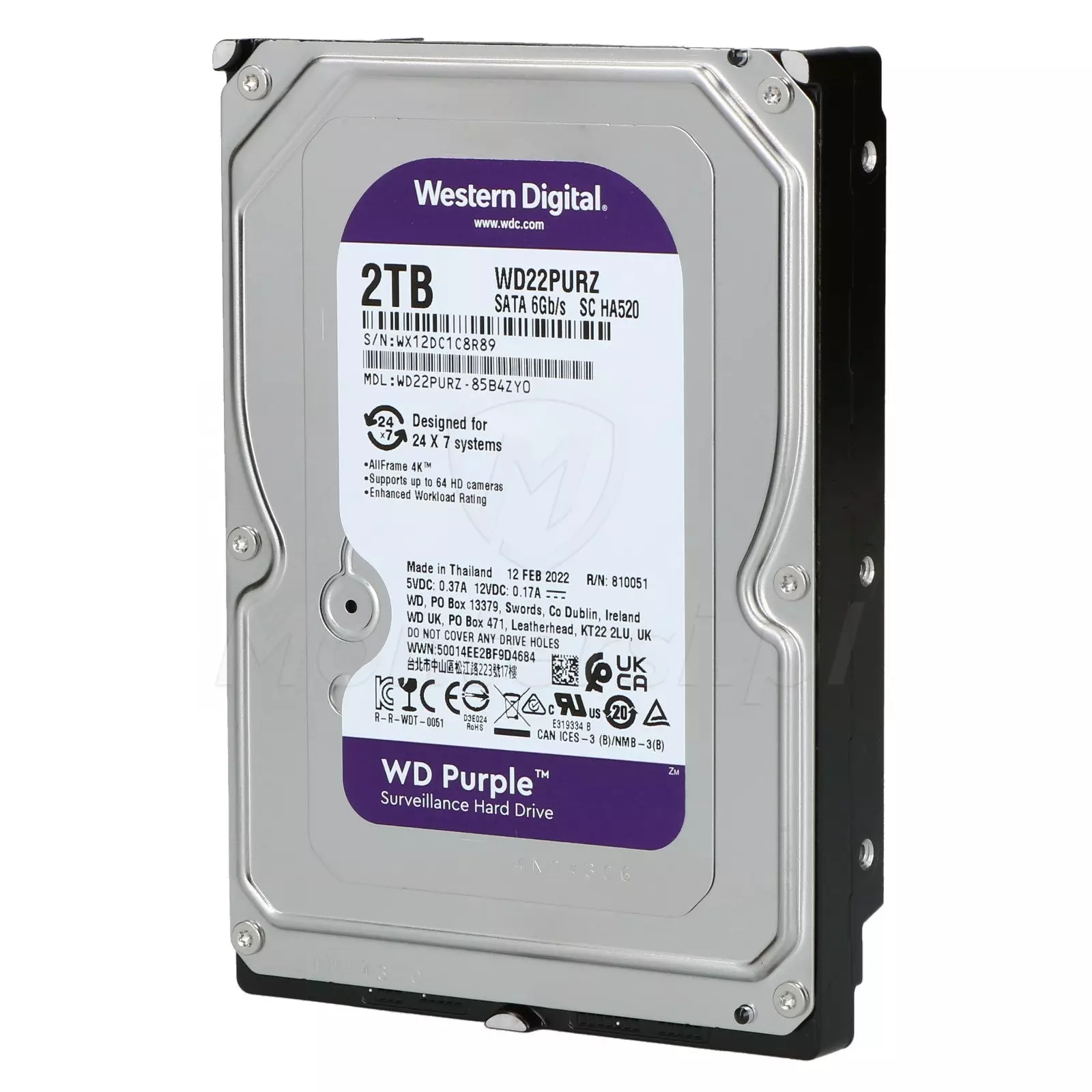 Жесткий Диск Wd Purple Wd10purz Купить
