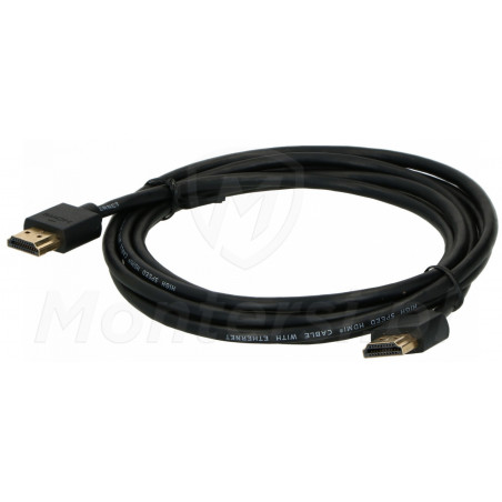 Patchcord HDMI slim v1.4, dł. 2 m