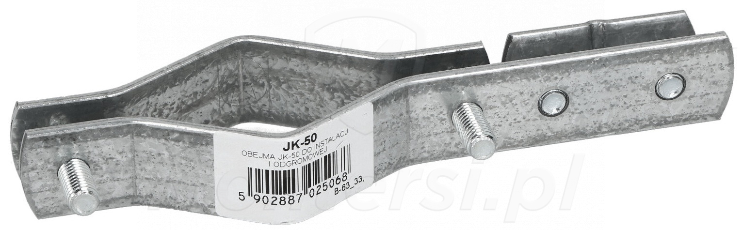 JK-50 - Obejma zaciskowa do instalacji odgromowej
