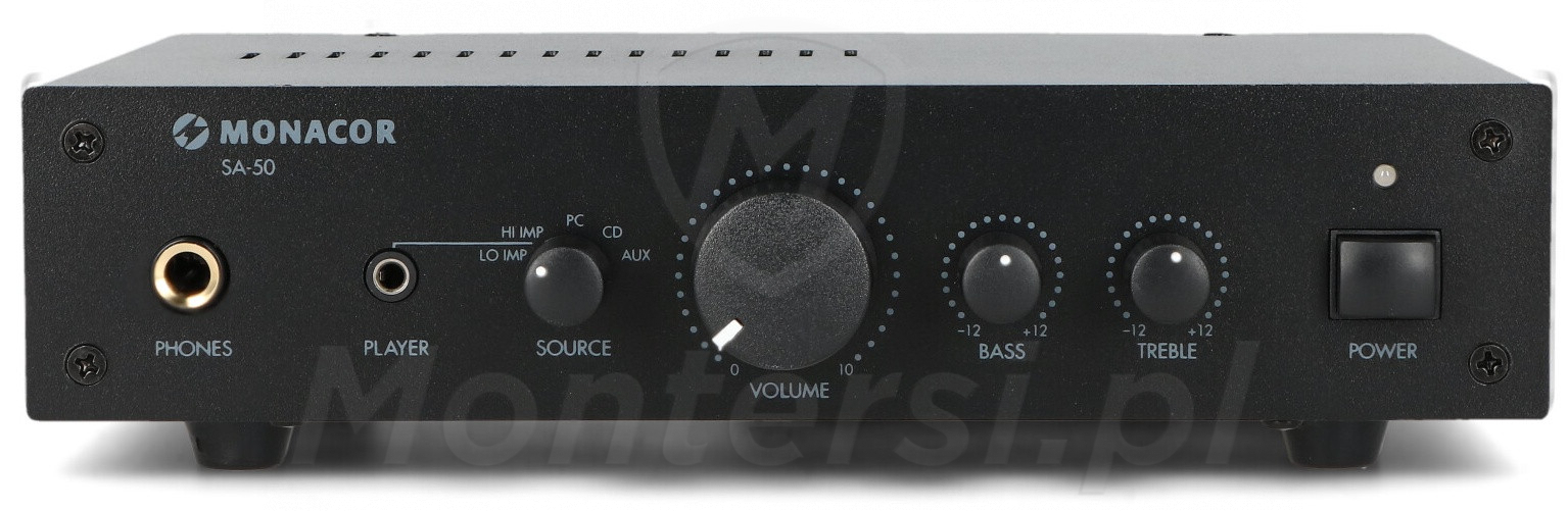 SA-50 - Wzmacniacz stereo 2 x 25W SA-50 - Wzmacniacz stereo 2 x 25W