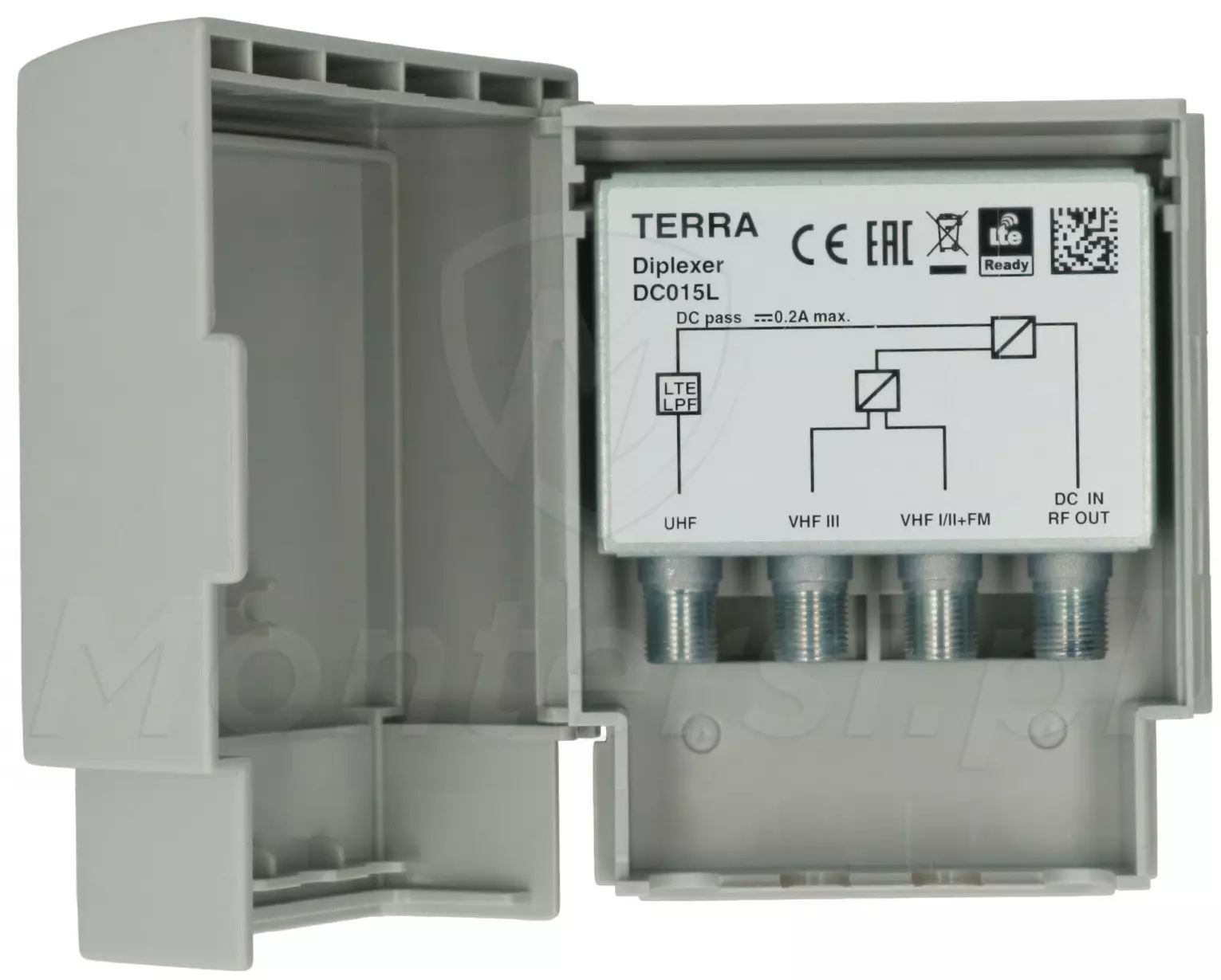 DC015L - Zwrotnica antenowa VHFI/II - VHFIII - UHF DC015L - Zwrotnica antenowa VHFI/II - VHFIII - UHF