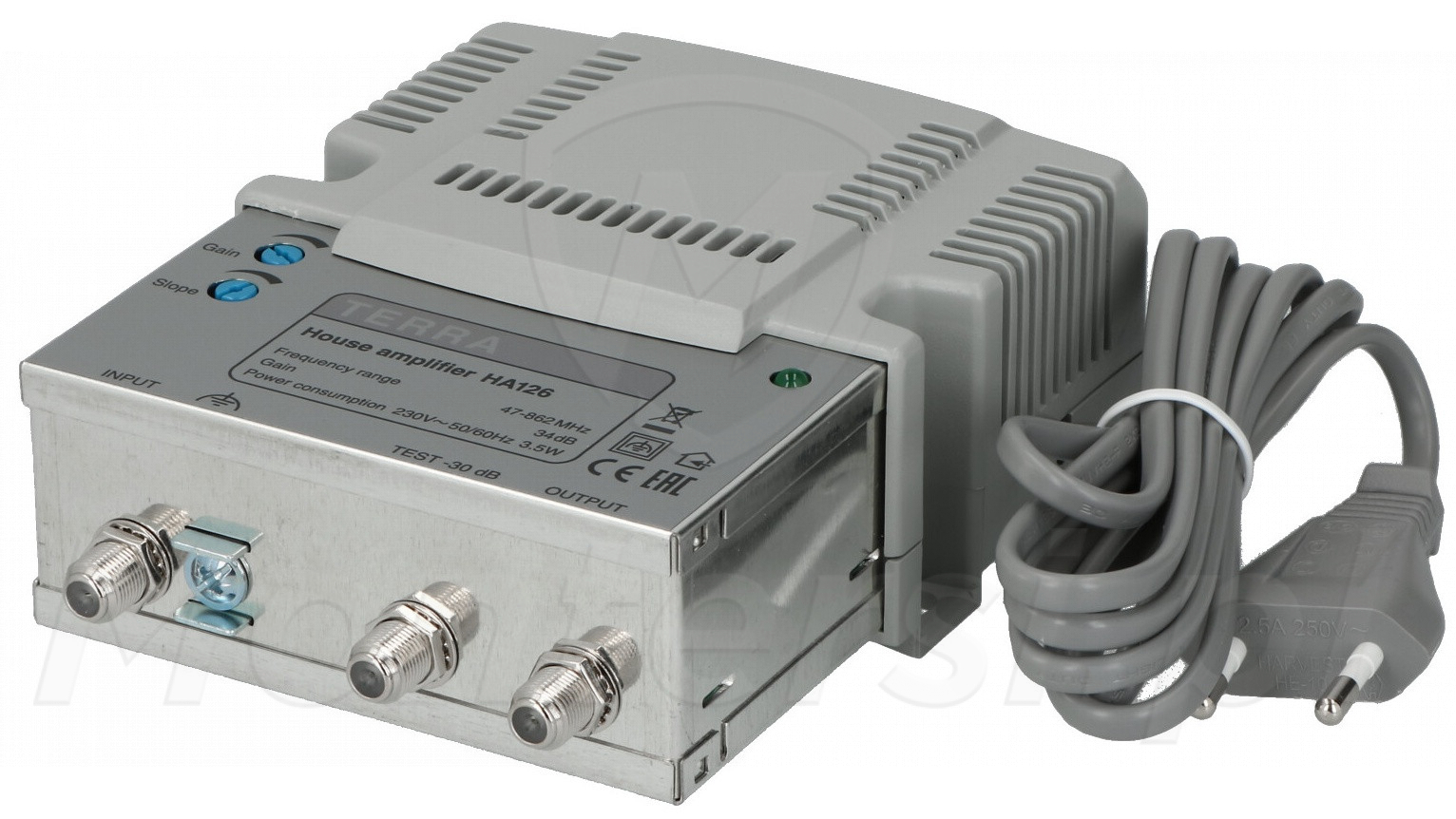 HA-126 - Wzmacniacz budynkowy 34dB