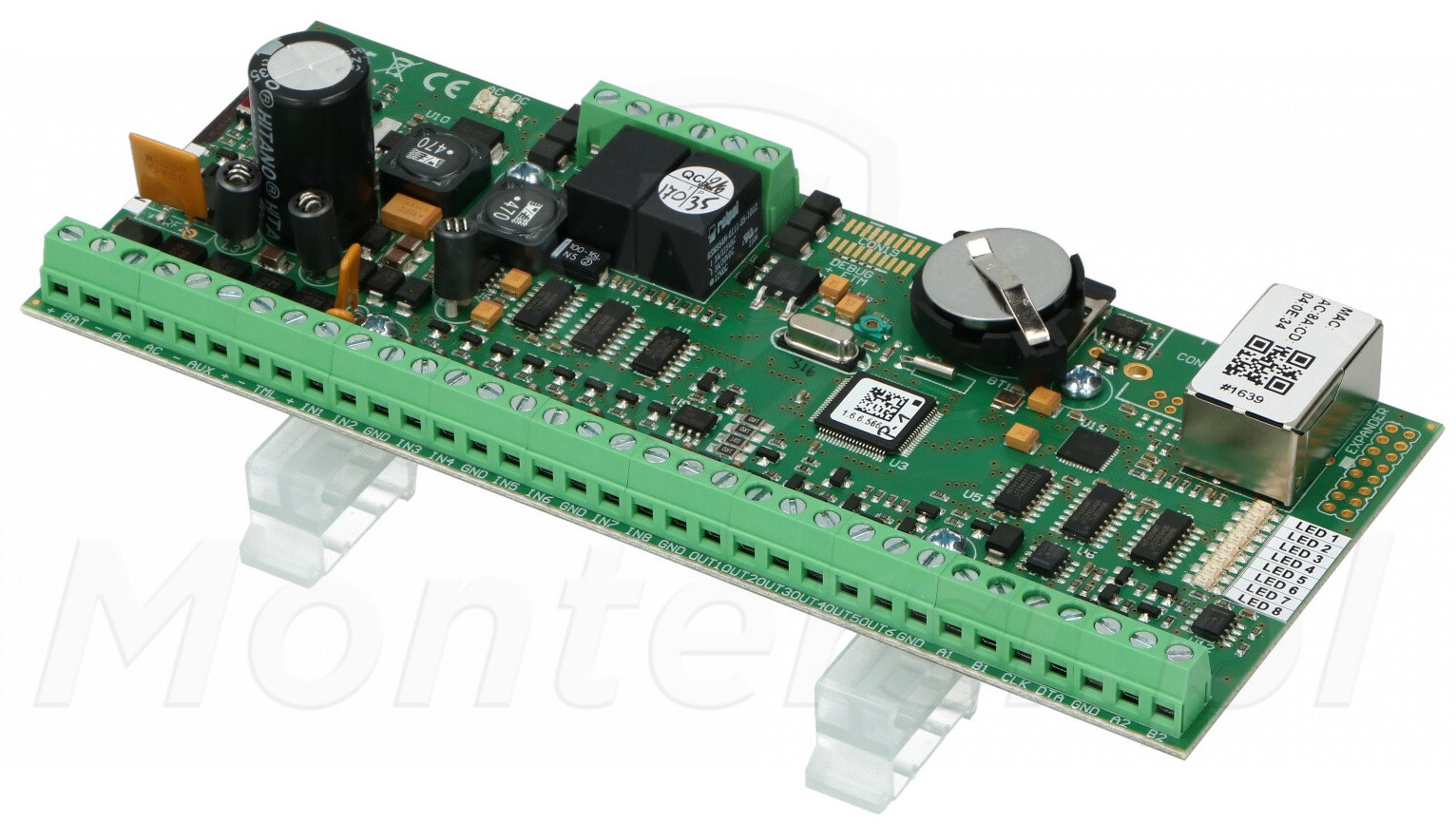 MC16-PAC-4 - Moduł kontrolera dostępu, 4 przejścia MC16-PAC-4 - Moduł kontrolera dostępu, 4 przejścia