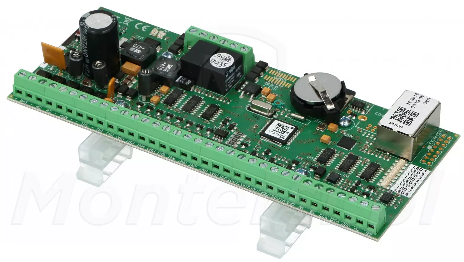MC16-PAC-4 - Moduł kontrolera dostępu, 4 przejścia