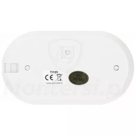 Tył czujki ruchu TI-105