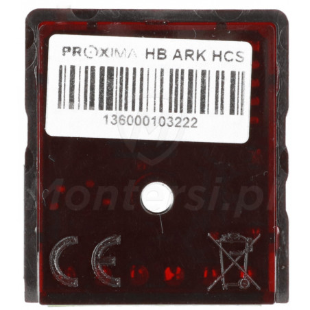 HB ARK - 4-kanałowy pilot przekaźnikowy - FAAC FIX