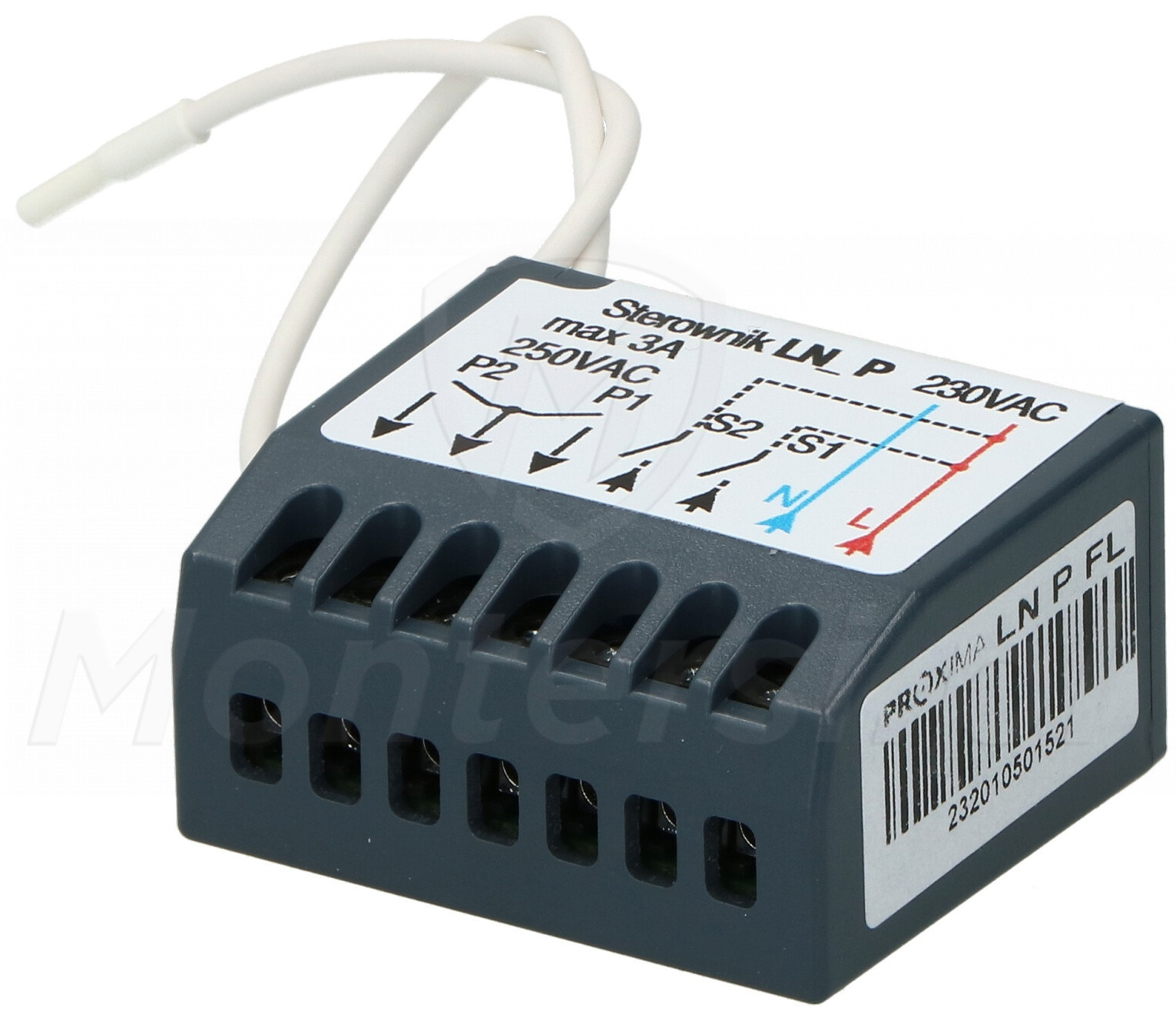 LN-P Flor - 2-kanałowy odbiornik radiowy LN-P Flor - 2-kanałowy odbiornik radiowy