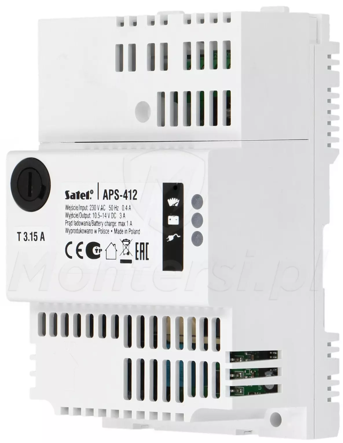 APS-412 - Impulsowy zasilacz buforowy 13.7V/4A
