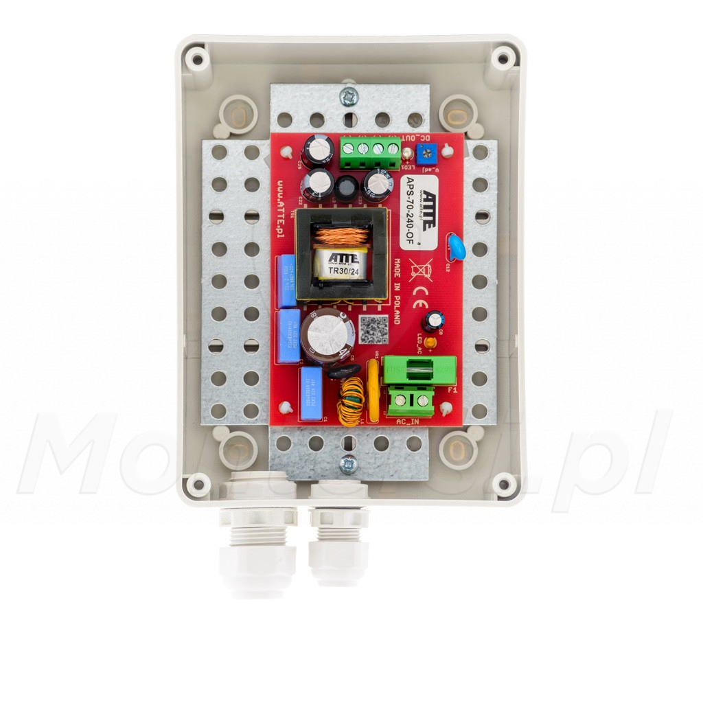 APS‑70‑240‑S1 - Zasilacz sieciowy w obudowie 24 V DC, 72 W