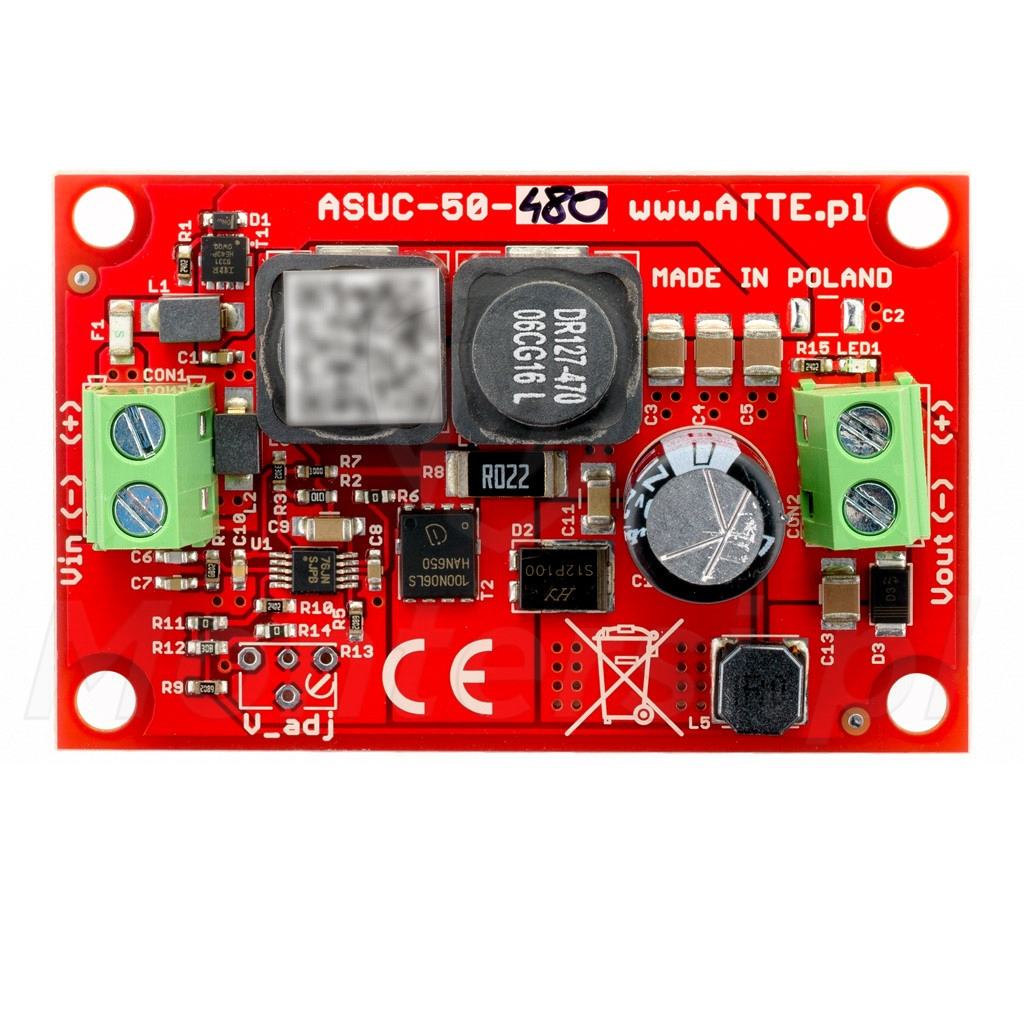 ASUC-50-480-OF - Moduł podwyższający napięcie 50 W, ATTE