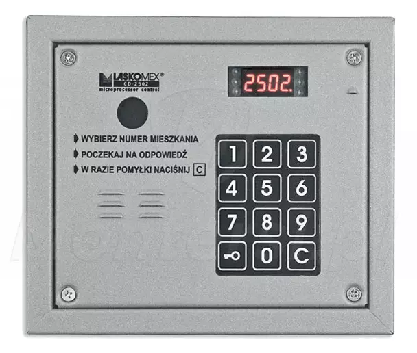 CP-2503P - Cyfrowy panel bramowy