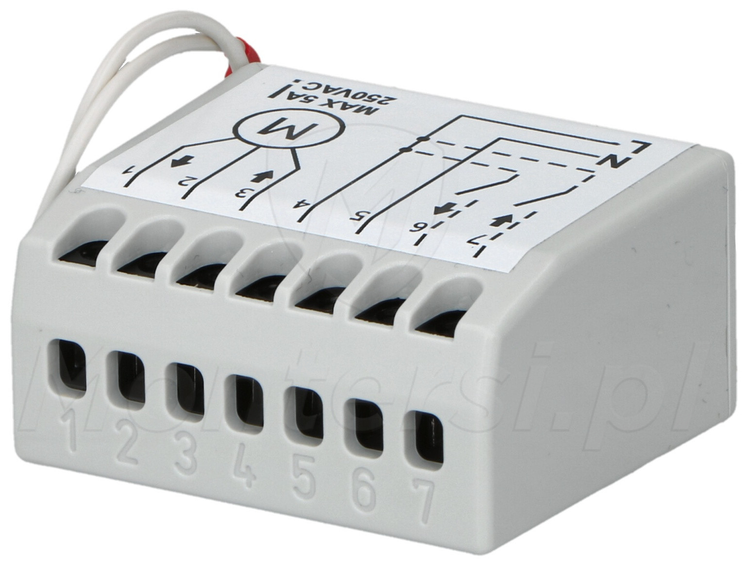 STM - Sterownik do rolet z silnikiem 230V AC